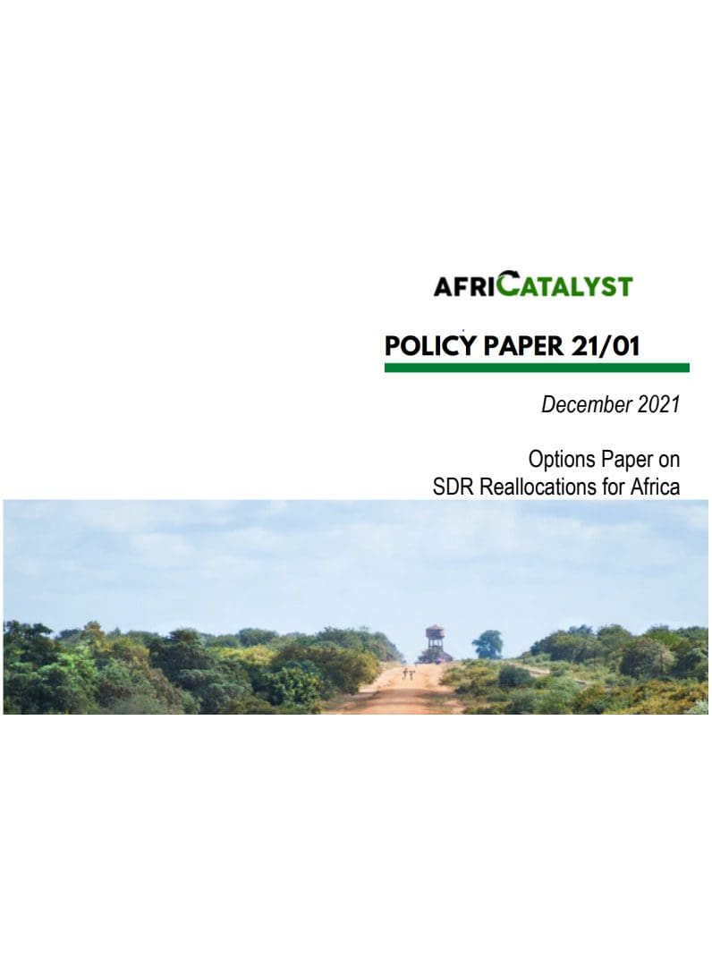 Policy paper on SDR reallocation for Africa.
