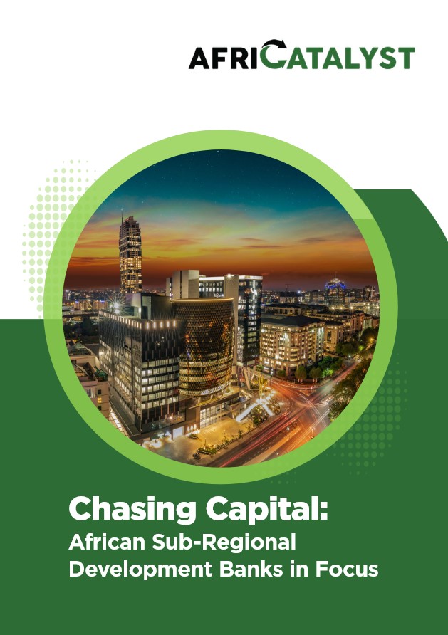 Night cityscape: African development banks.