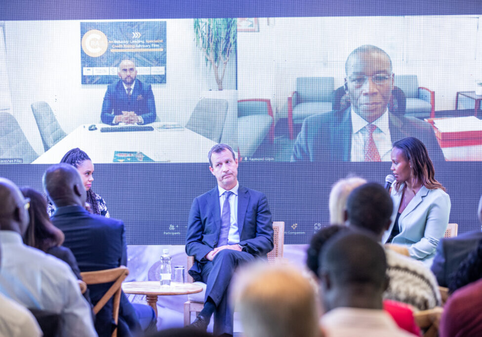 Business panel discussion with audience.