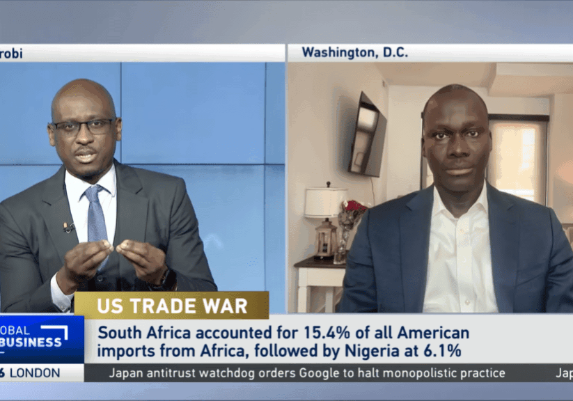 US trade war: Africa's import share.