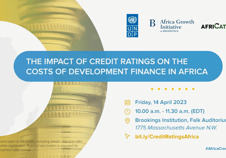 Credit ratings impact on African development finance.