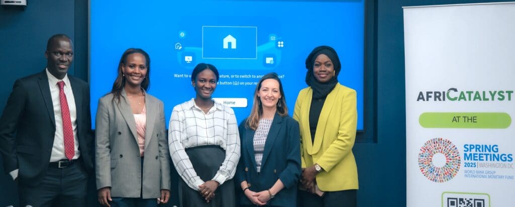 AfriCatalyst team at Spring Meetings 2025.